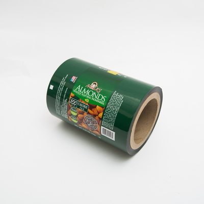 0.63OZアーモンドの食品包装のフィルムの覆いのプラスチック フィルム ロール ロゴは印刷した