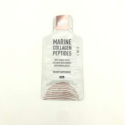 形づいた特別表面クリームのための小さいプラスチック ジッパーの袋を薄板にした