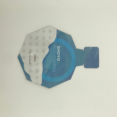 ジッパーVMCPPの商業食品包装袋が付いている不規則な定形八角形のプラスチック袋