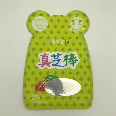 80g VMPETの習慣はポリ袋をファスナーを絞める型抜きされた袋を形づけた