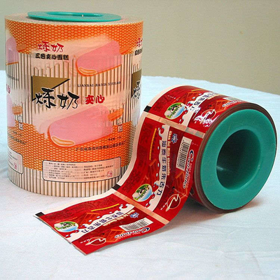 ケーキのために包む食品包装のポリエチレンのためのロール2つの層のVMPETのプラスチック フィルム