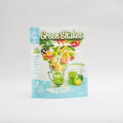 15OZミクロンは包装の80mmのジッパー ロックの地位の袋果物と野菜