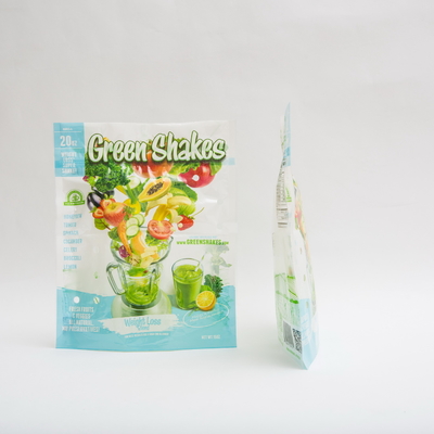 15OZミクロンは包装の80mmのジッパー ロックの地位の袋果物と野菜