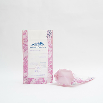 24ozグラノーラの食品包装袋のプラスチック6色のパッキング ジッパー ロックの袋