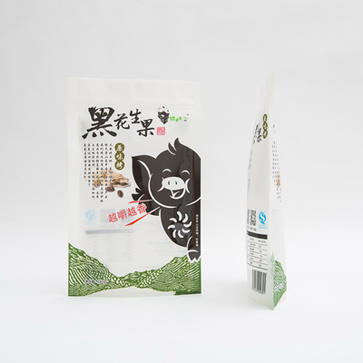 180gは注文のプラスチック食糧が102ミクロンを袋に入れる袋のフルーツの上のピーナツ立場を焼いた