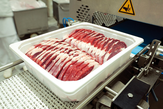 白いAPETのPEの熱成形のフィルムの新鮮な肉の食糧皿のシーリング フィルムの地図のパッキング