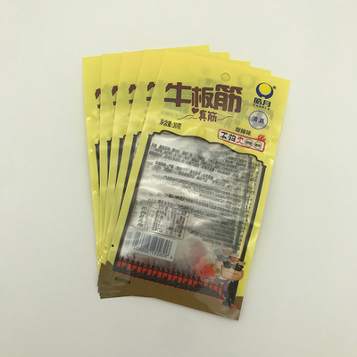 30gビーフ肋骨の食品包装袋CPPの透明な3側面のシールの袋