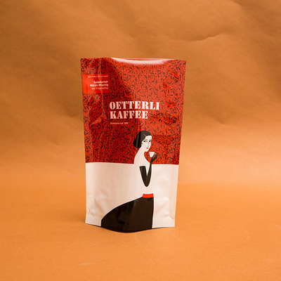 500g 1000gのコーヒーは袋PA15の挽いたコーヒーの豆のためのプラスチック コーヒー バッグを立てる